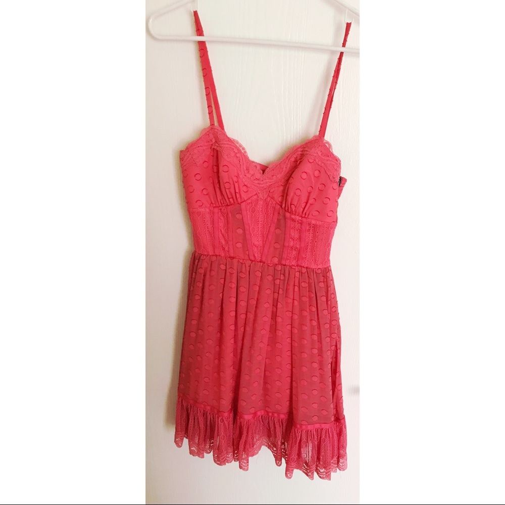 BeBe Coral colored dress